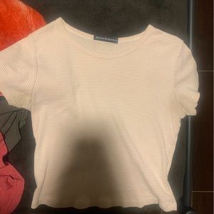 Brandy Melville stripped pink tank